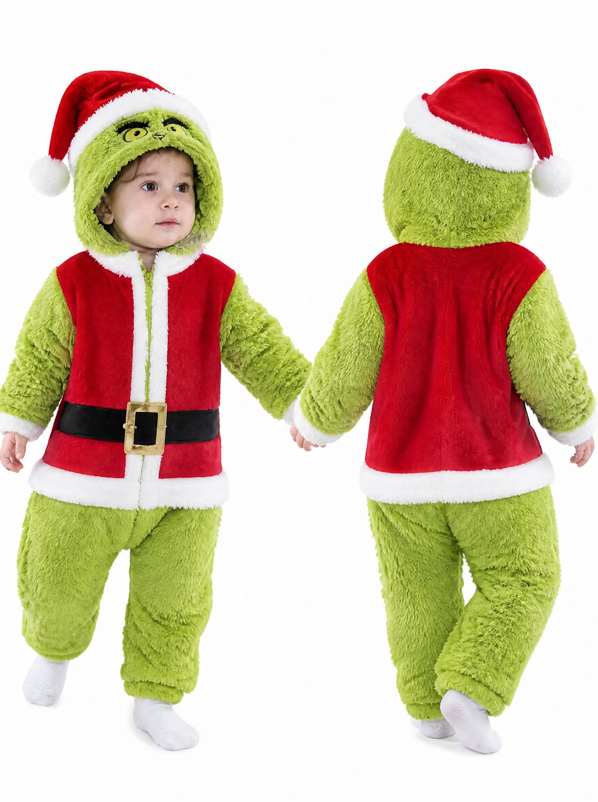 Merry Green™ | Traje Navideño para Bebé
